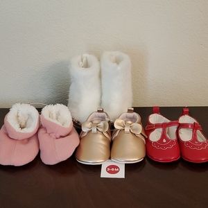 3-6 months Baby girl shoes